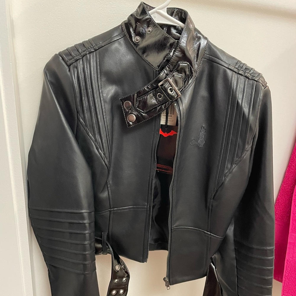 NWT Faux Leather Jacket